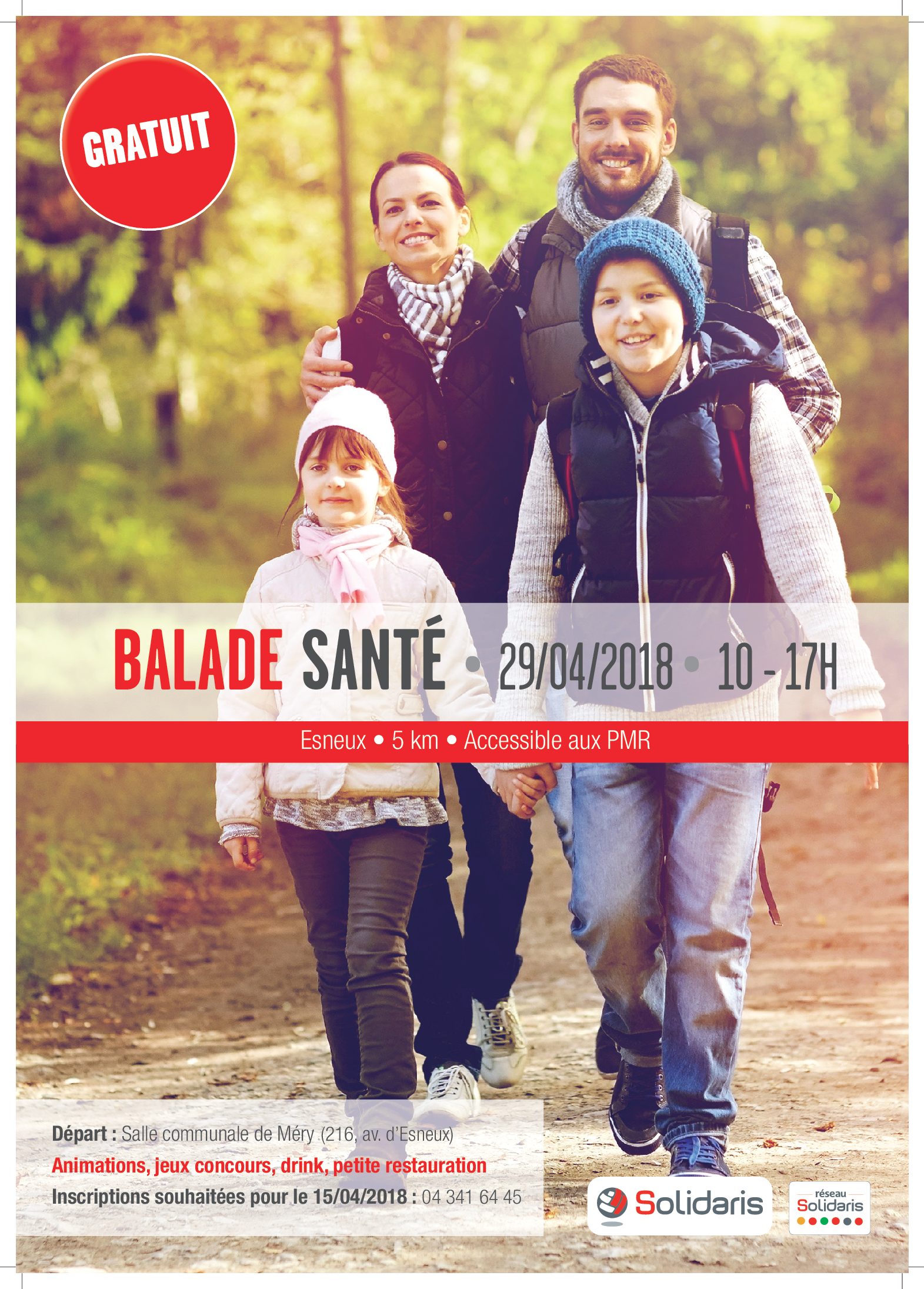 Balade Santé 2018 Affiche